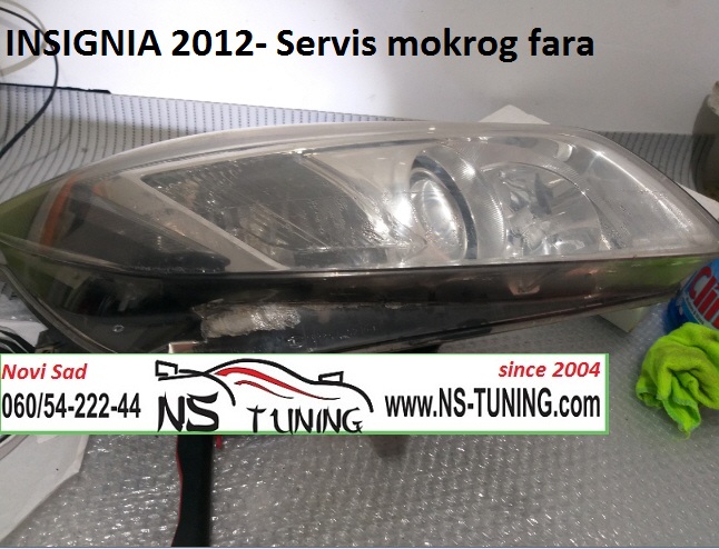 opel insignia 2009 2010 2011 2012 godiste servis mokrog fara kondenz voda vlaga u faru novi sad beograd ns tuning